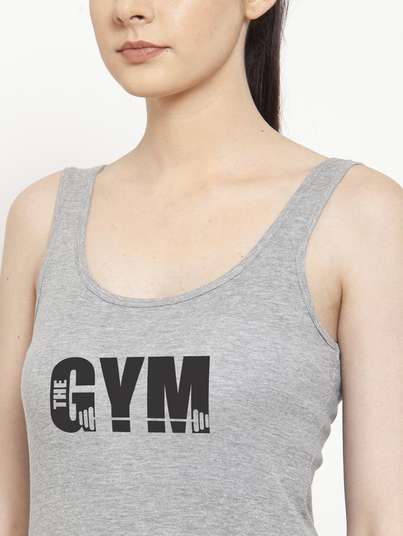scoop neck graphic tank top - 17807332 - Standard Image - 4