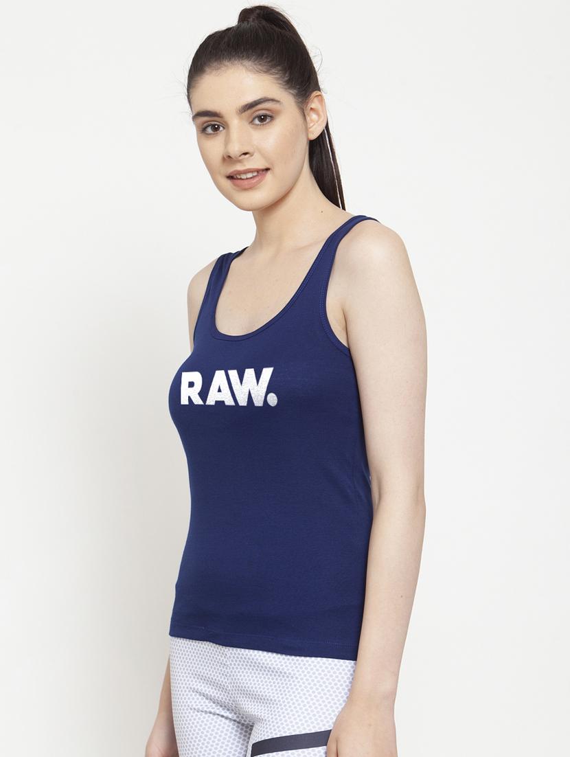scoop neck graphic tank top - 17807340 - Standard Image - 1