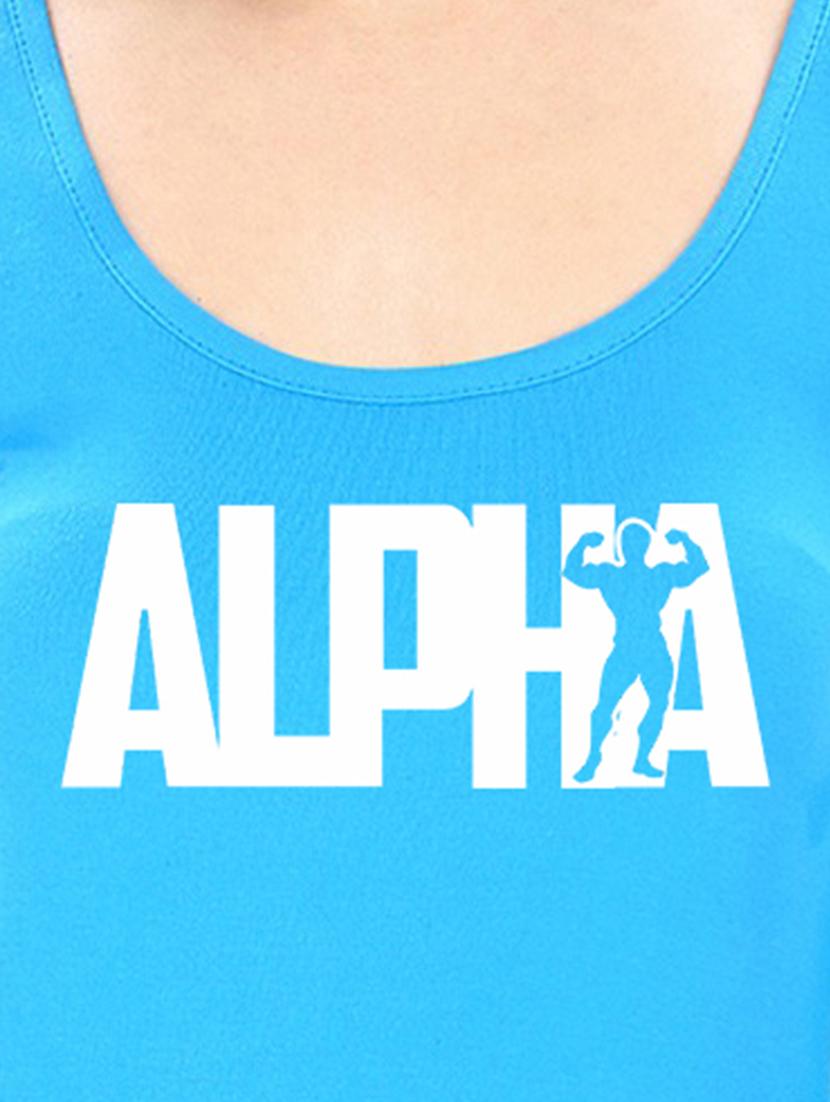 scoop neck graphic tank top - 17807351 - Standard Image - 4