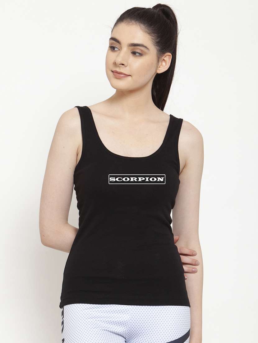 women's tank top shoulder strap top