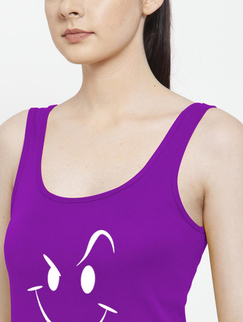 scoop neck graphic tank top - 17807390 - Standard Image - 4