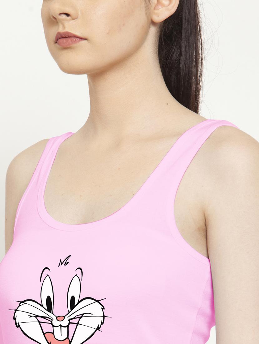 women's tank top scoop neck top - 17807438 - Standard Image - 4