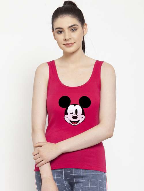 women's tank top shoulder strap top - 17807464 - Standard Image - 0