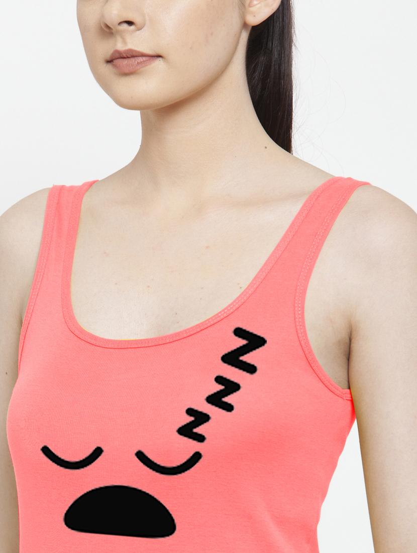 women's tank top shoulder strap top - 17807475 - Standard Image - 4