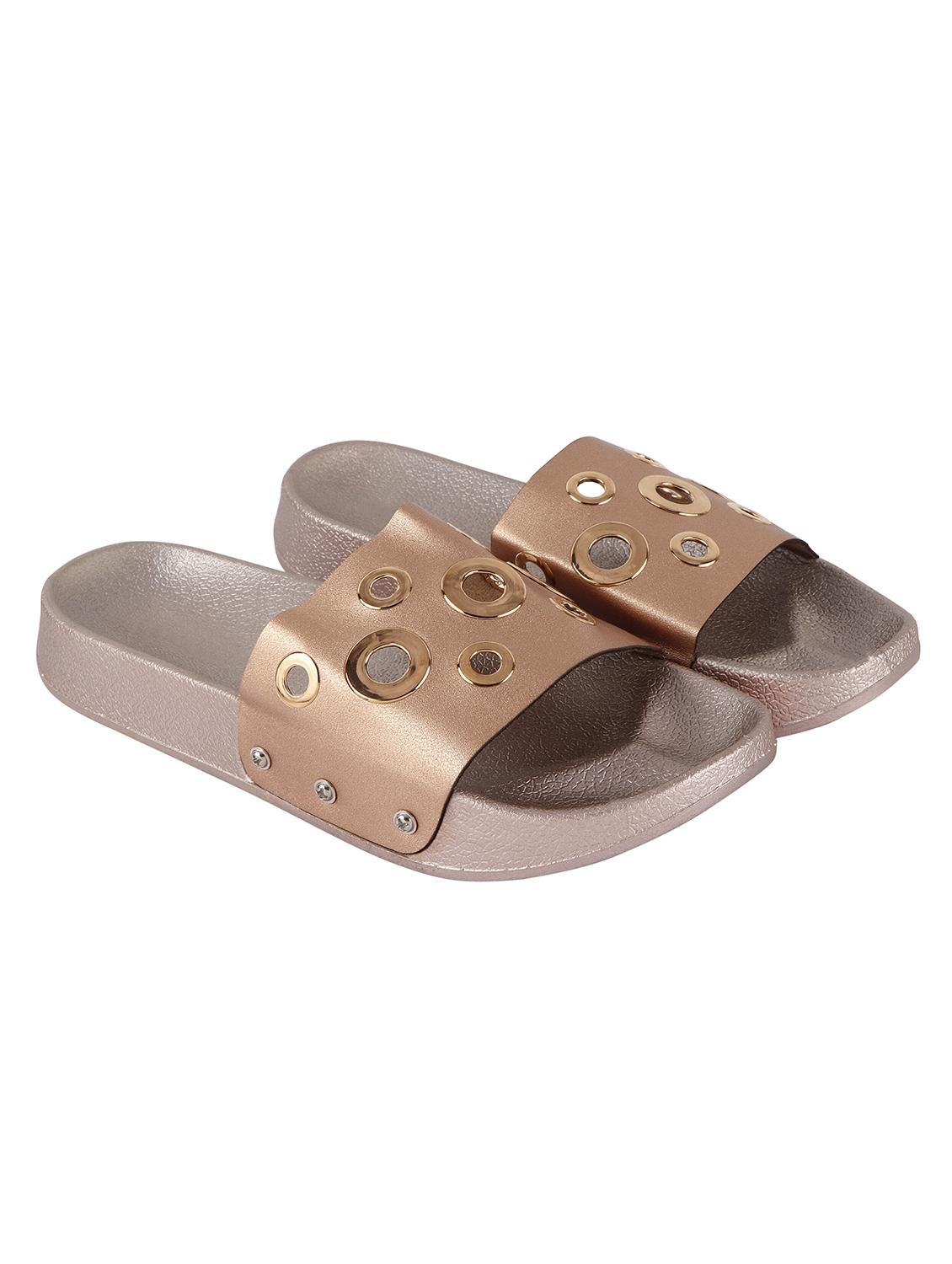 copper slip on flip flop - 17808295 - Standard Image - 1
