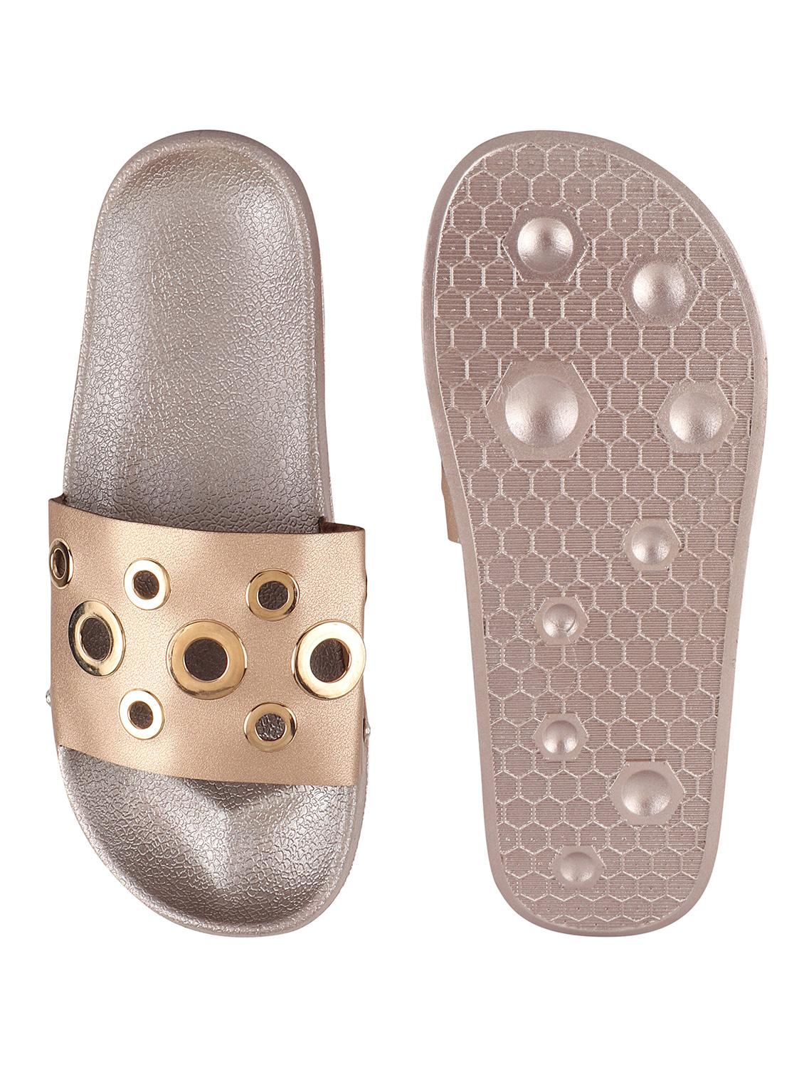 copper slip on flip flop - 17808295 - Standard Image - 4