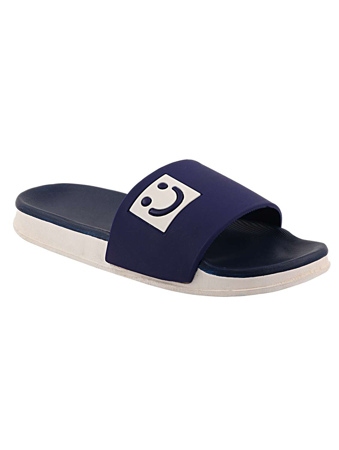 blue slip on  slides - 17808308 -  Standard Image - 1