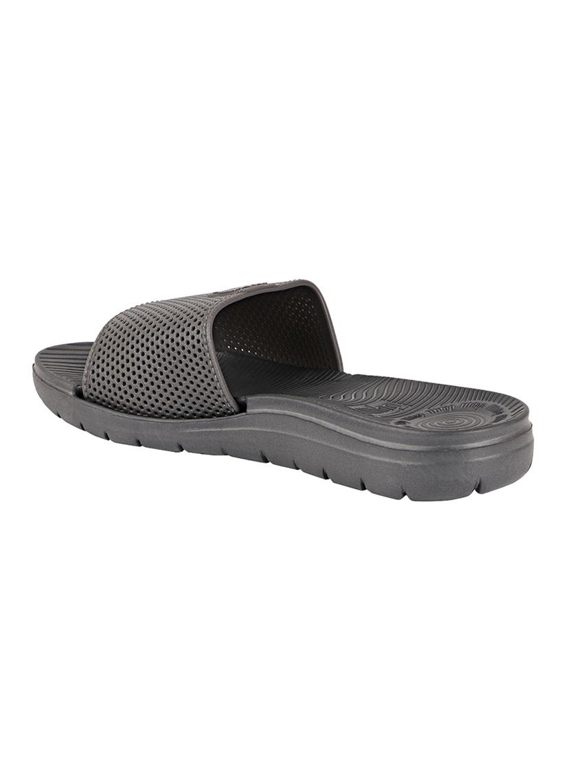 grey  slip on slides - 17808328 -  Standard Image - 1