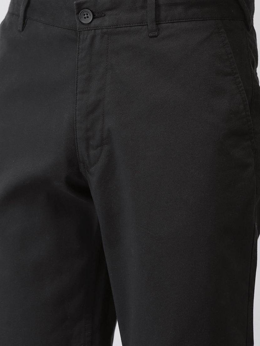 black solid bermuda shorts - 17809641 - Standard Image - 4