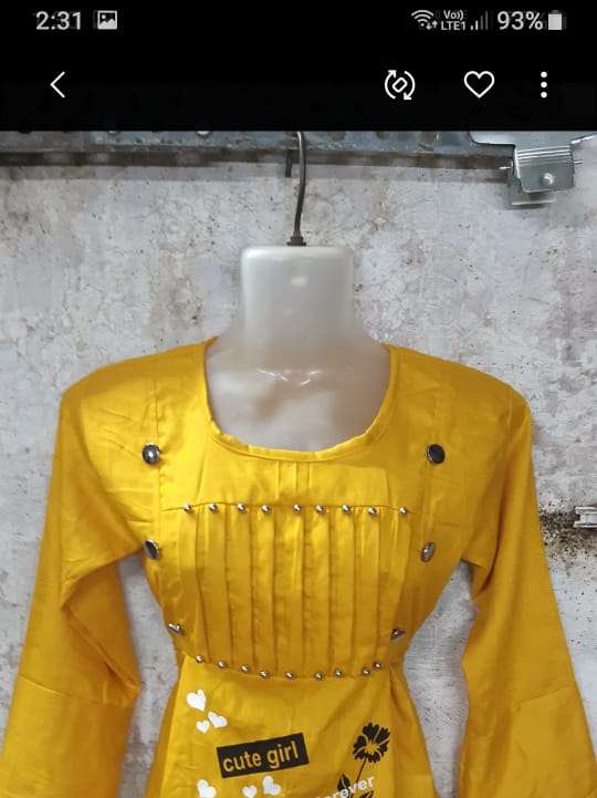 yellow fur top - 17810184 -  Standard Image - 1