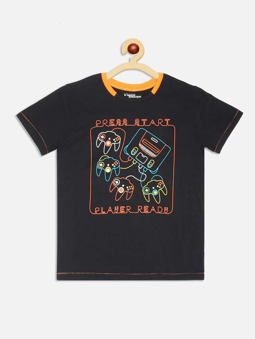 round neck graphic t-shirt