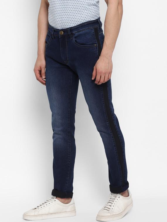 mens slim fit plain jeans - 17812176 - Standard Image - 1