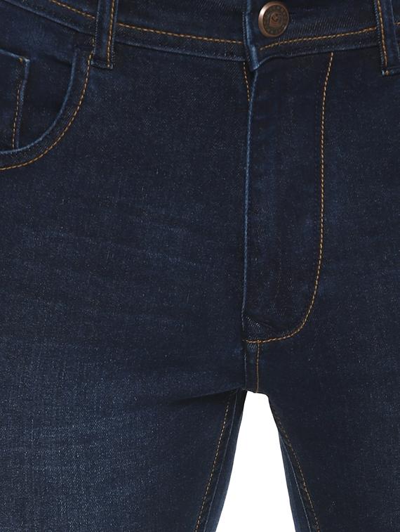 navy blue light washed denim jeans - 17812181 - Standard Image - 4