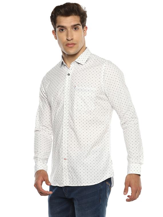 mens polka dots casual shirt - 17812203 -  Standard Image - 1