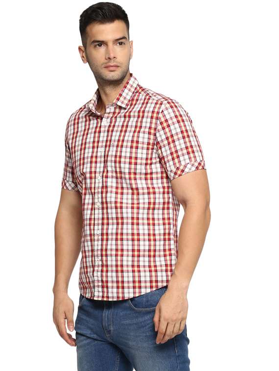 mens checks casual shirt - 17812211 -  Standard Image - 1