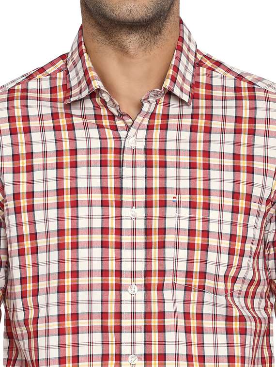 mens checks casual shirt - 17812211 -  Standard Image - 4