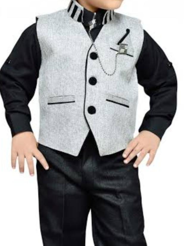 kurta set kids party wear - 17812718 - Standard Image - 1