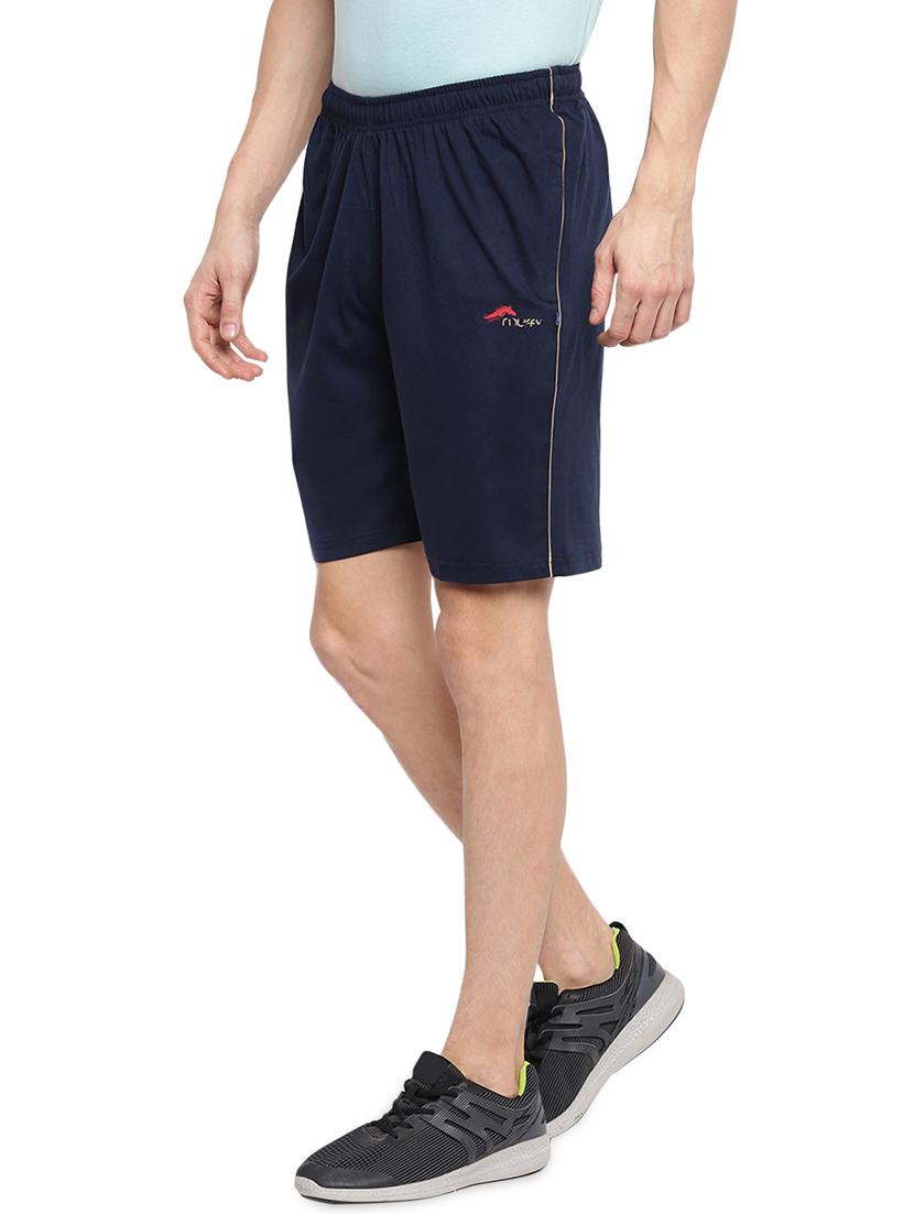 navy blue solid shorts - 17812844 -  Standard Image - 1