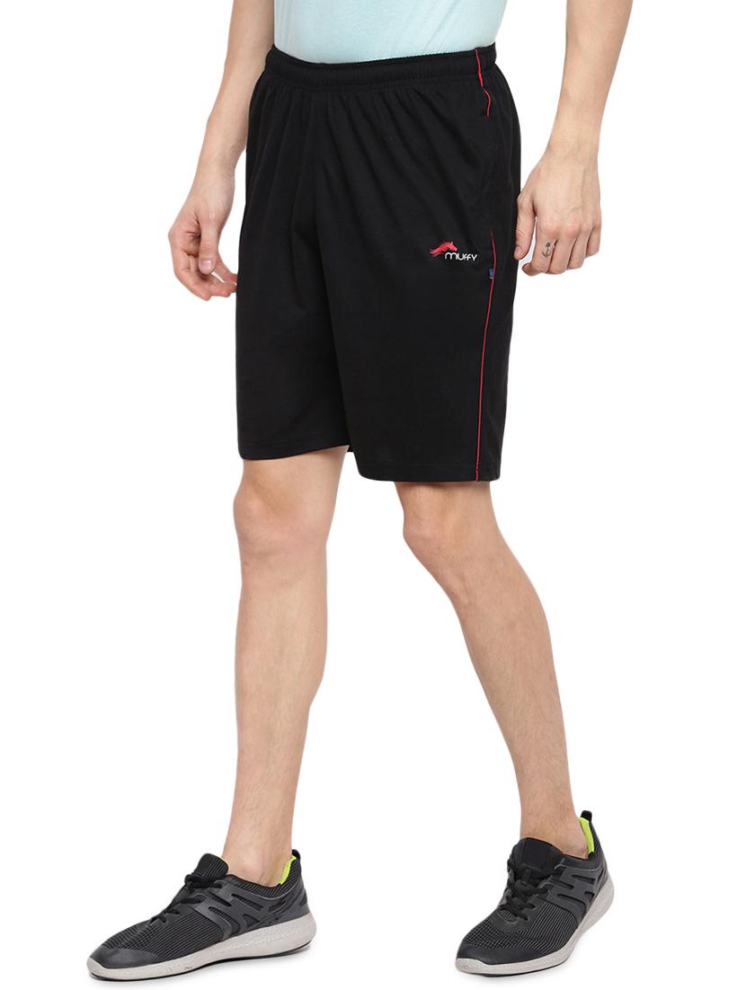 black side striped shorts - 17812848 - Standard Image - 1