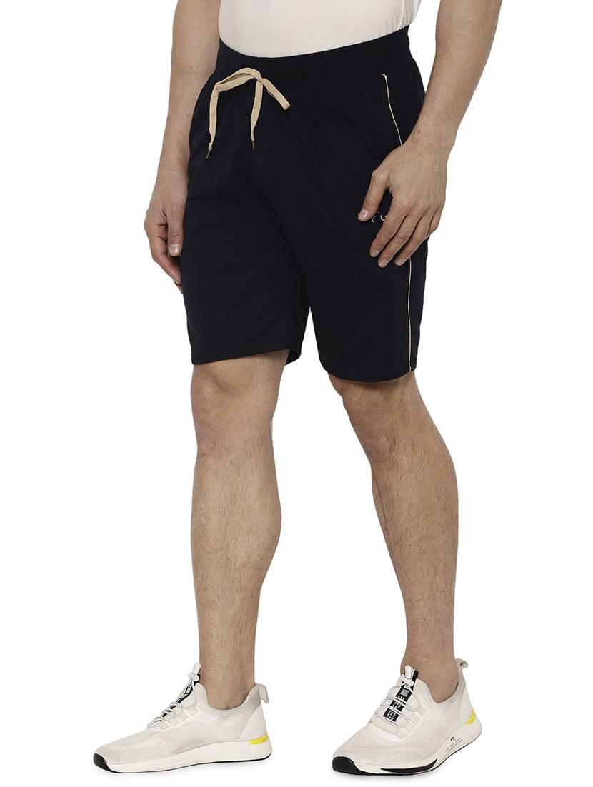 dark blue side striped shorts - 17812852 - Standard Image - 1
