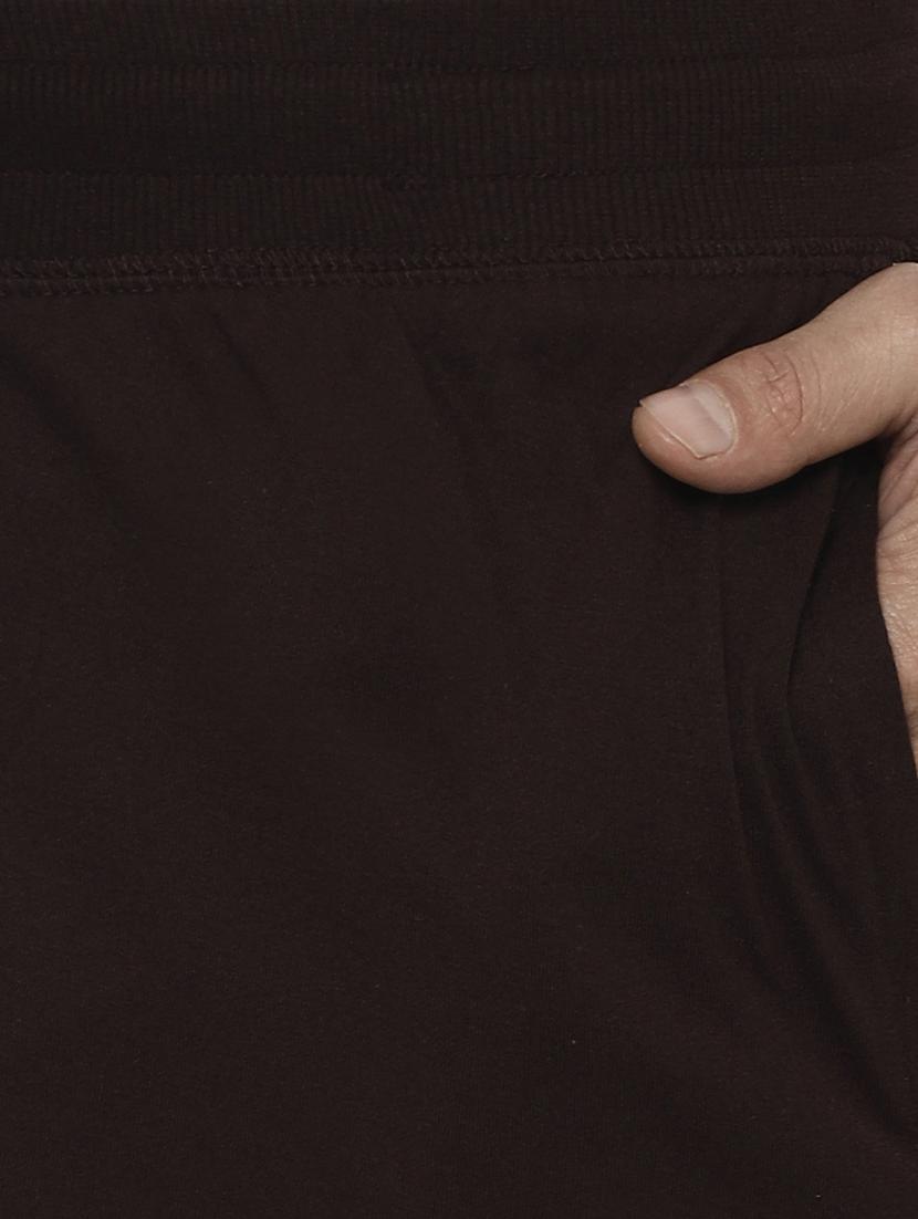 brown side striped shorts - 17812854 - Standard Image - 4