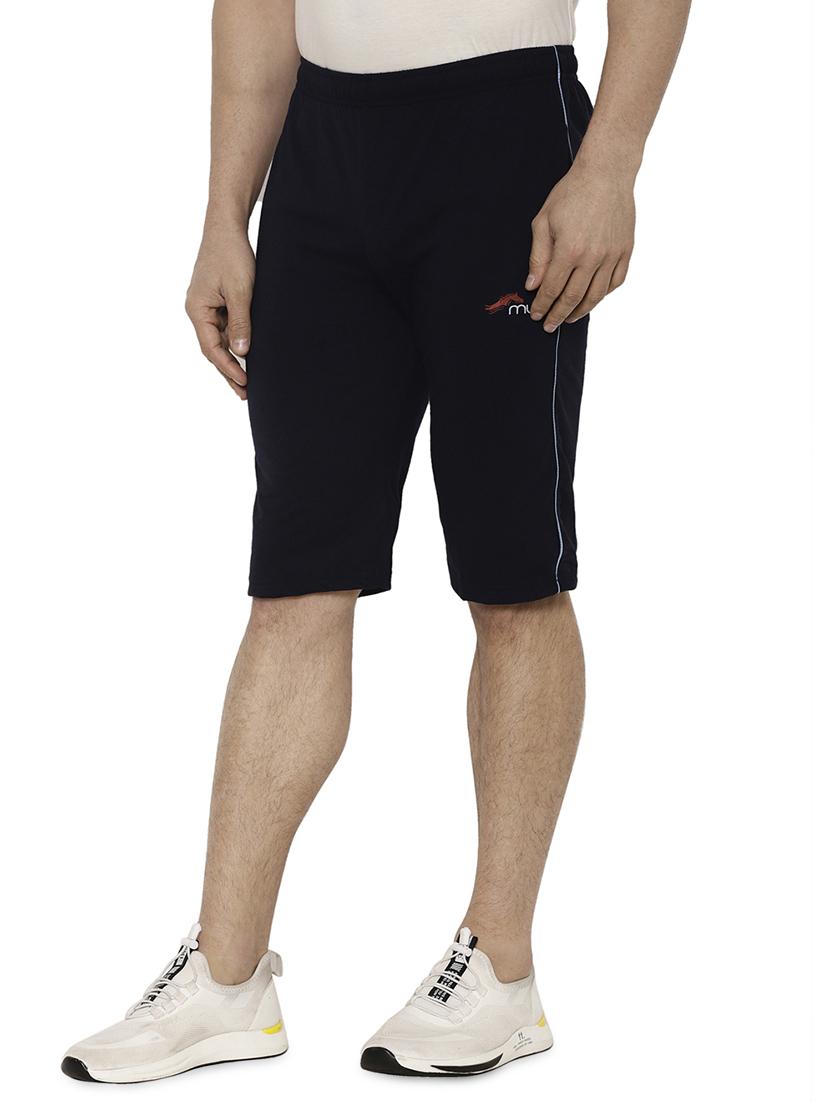 men solid mid rise bermuda - 17812859 -  Standard Image - 1