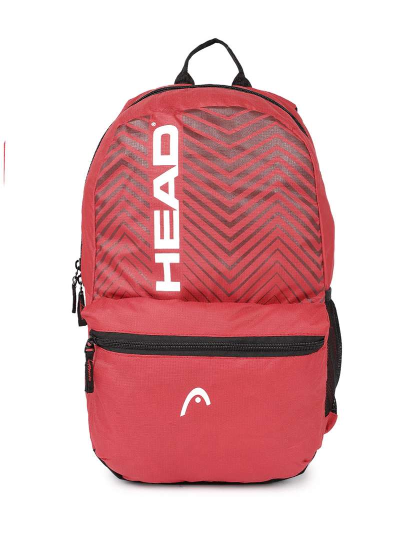 red  polyester laptopbag