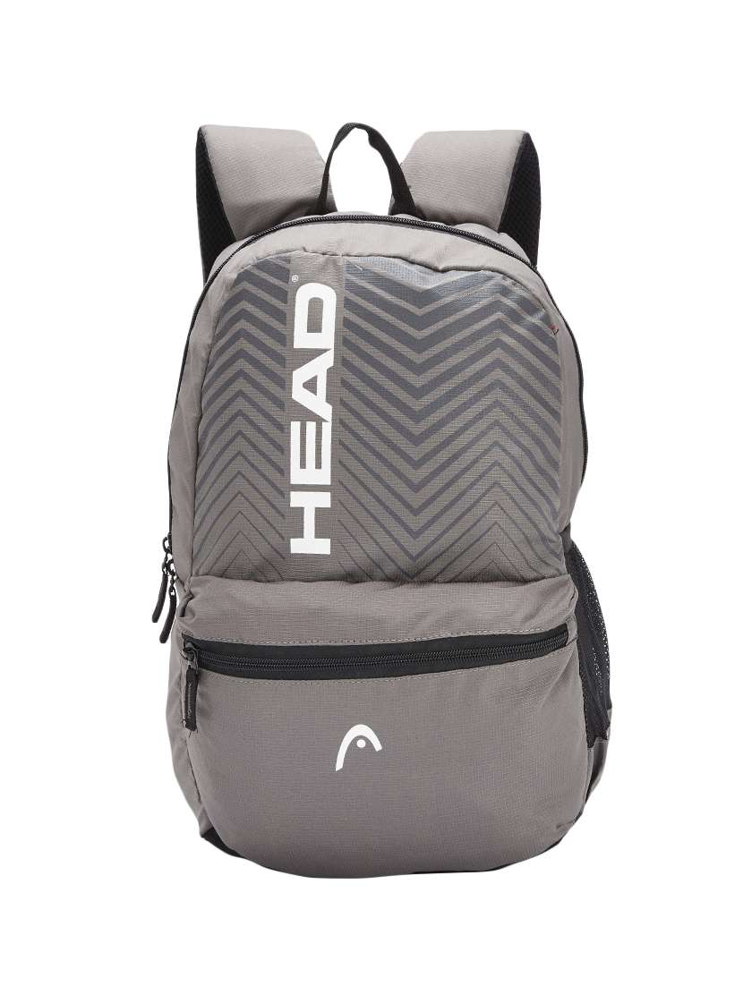 grey  polyester backpack
