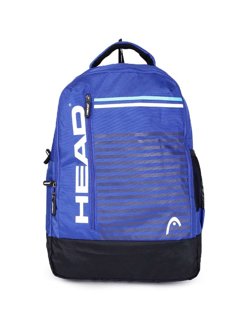 royal blue polyester  backpack