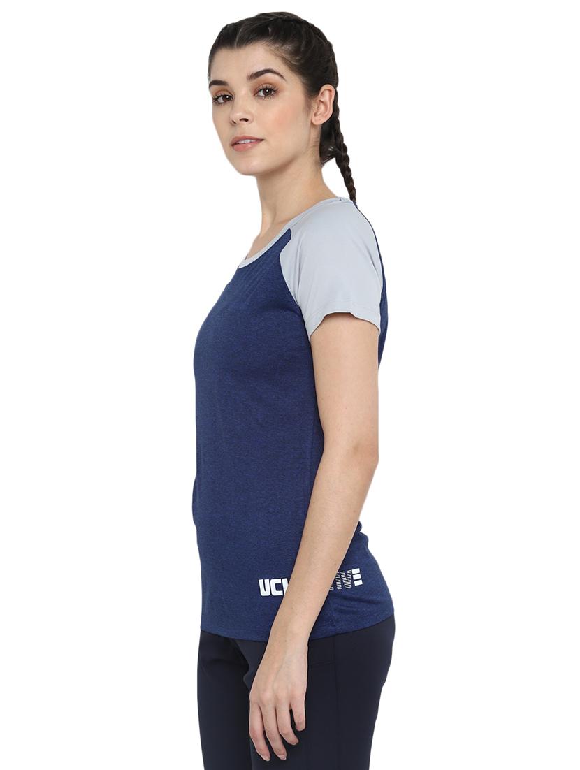 round neck color block tee - 17813560 - Standard Image - 1