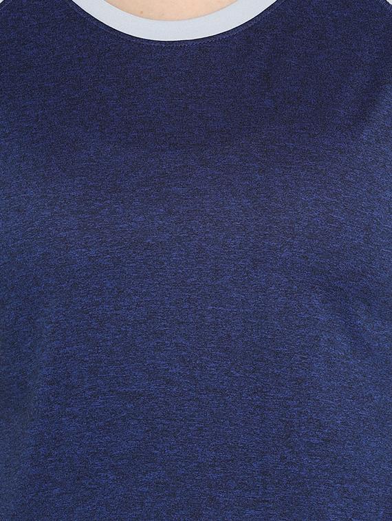 round neck color block tee - 17813560 - Standard Image - 4