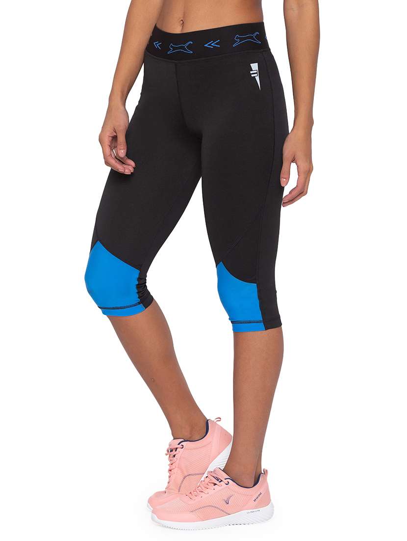 mid rise color block capri - 17814446 -  Standard Image - 1