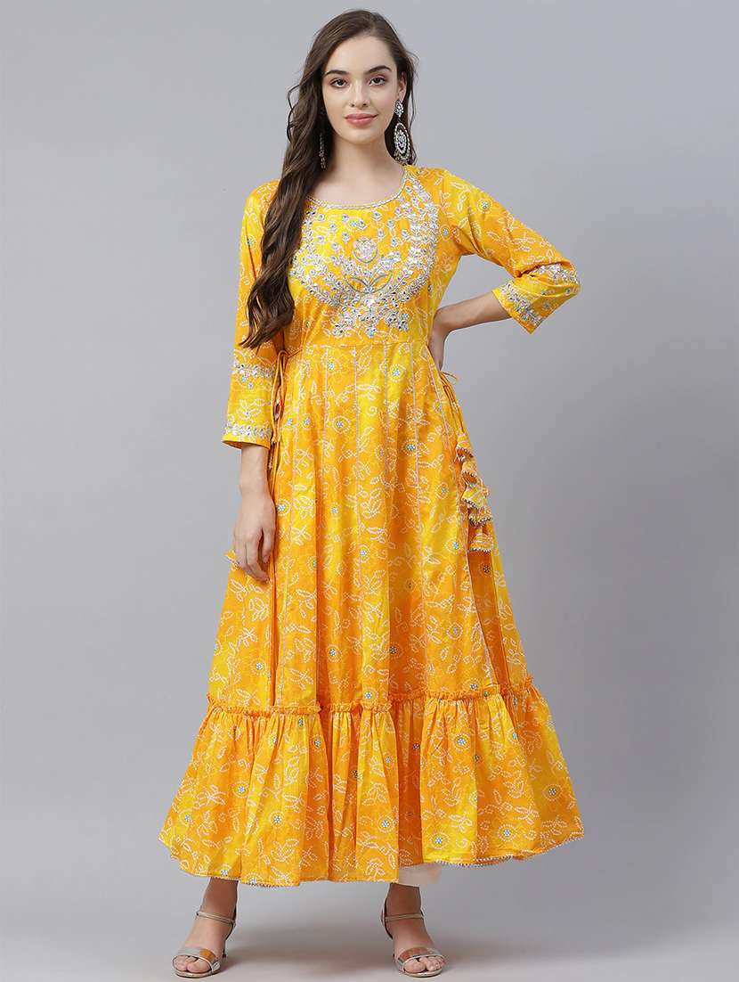 embroidered anarkali kurta