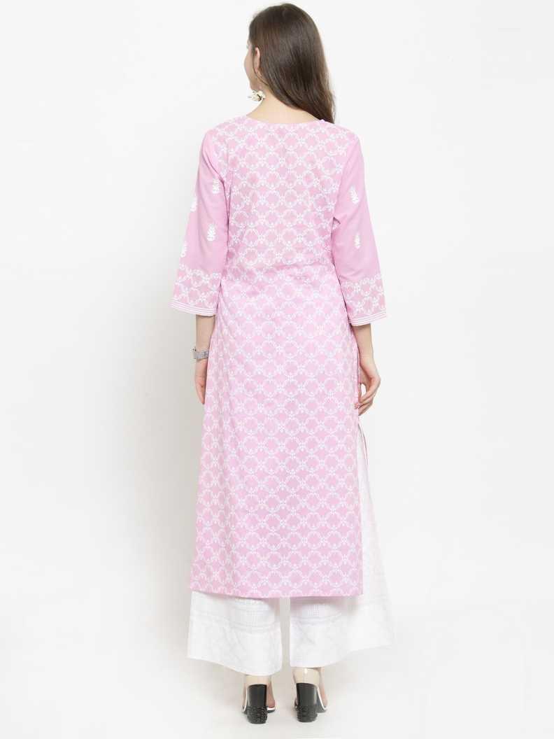 women kurta and palazzo set cambric  - 17816750 -  Standard Image - 1