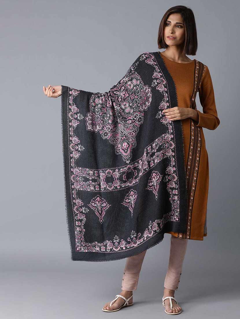 women's florals shawl