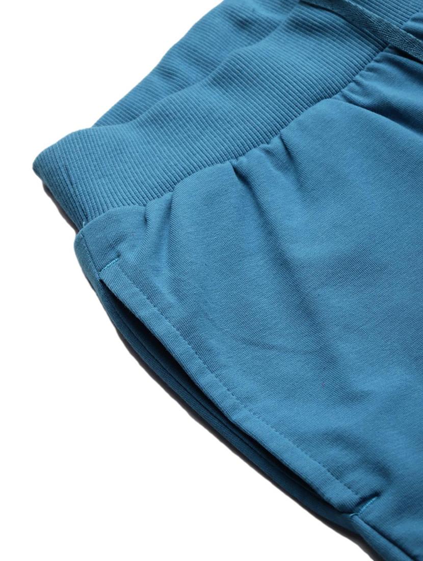 mid rise solid track pant - 17820618 - Standard Image - 4