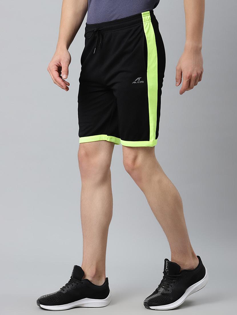 black side taped shorts - 17820637 -  Standard Image - 1