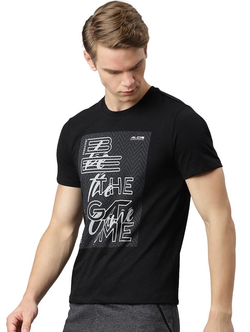 black printed t-shirt - 17820648 - Standard Image - 1