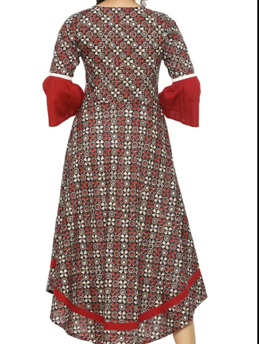 navy cotton gown - 17821380 -  Standard Image - 1