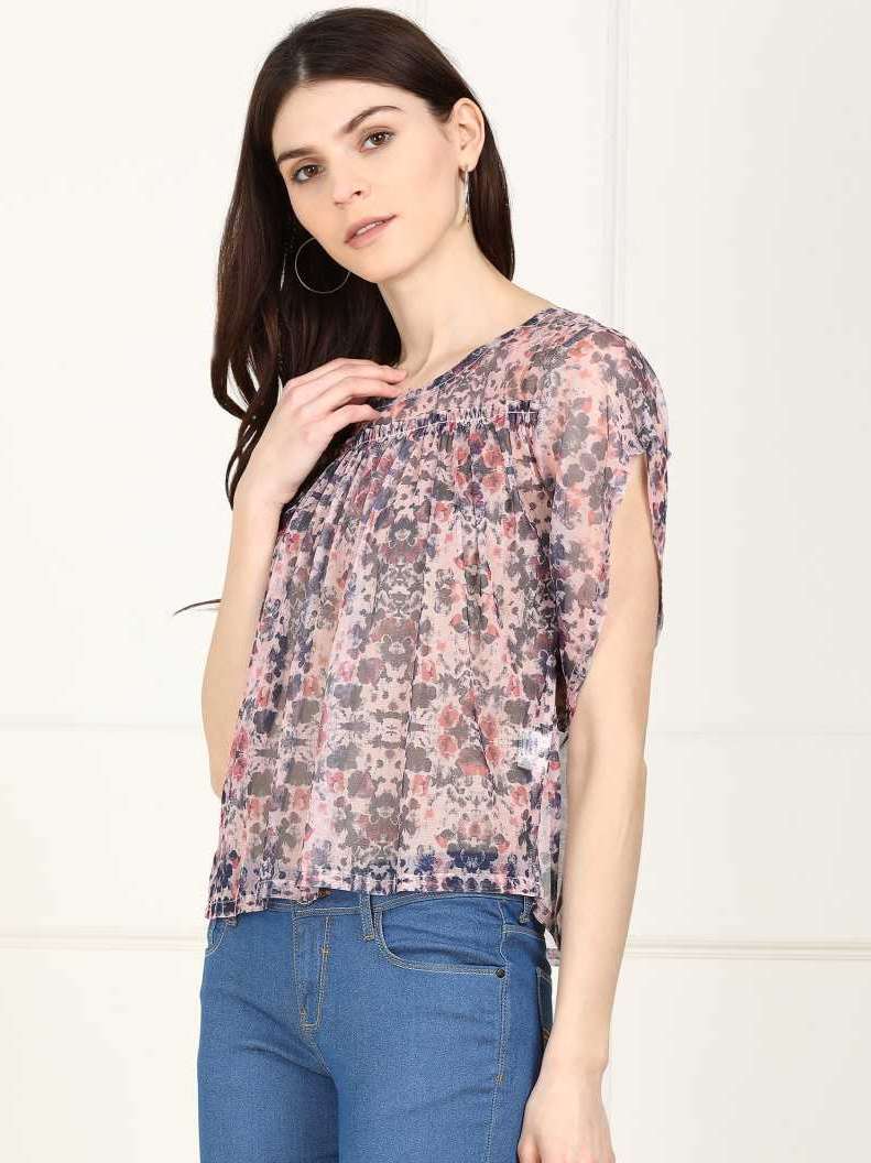 casual regular sleeve printed women multicolor  - 17821587 -  Standard Image - 1