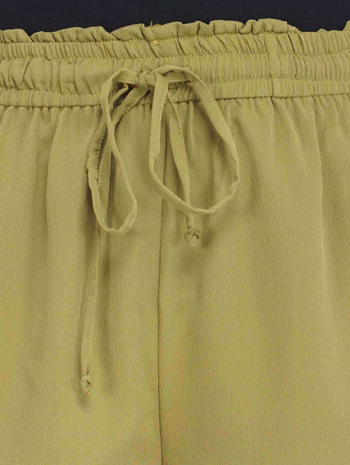 drawstring waist solid short - 17822174 - Standard Image - 4
