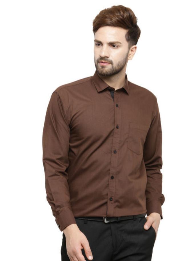 grey cotton shirt - 17822422 - Standard Image - 1