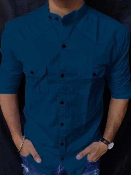 red cotton shirt - 17822423 - Standard Image - 1