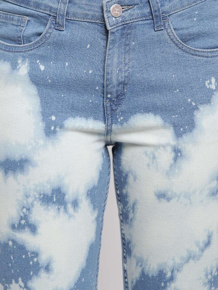 women's tie & dye slim fit jeans - 17822445 -  Standard Image - 4