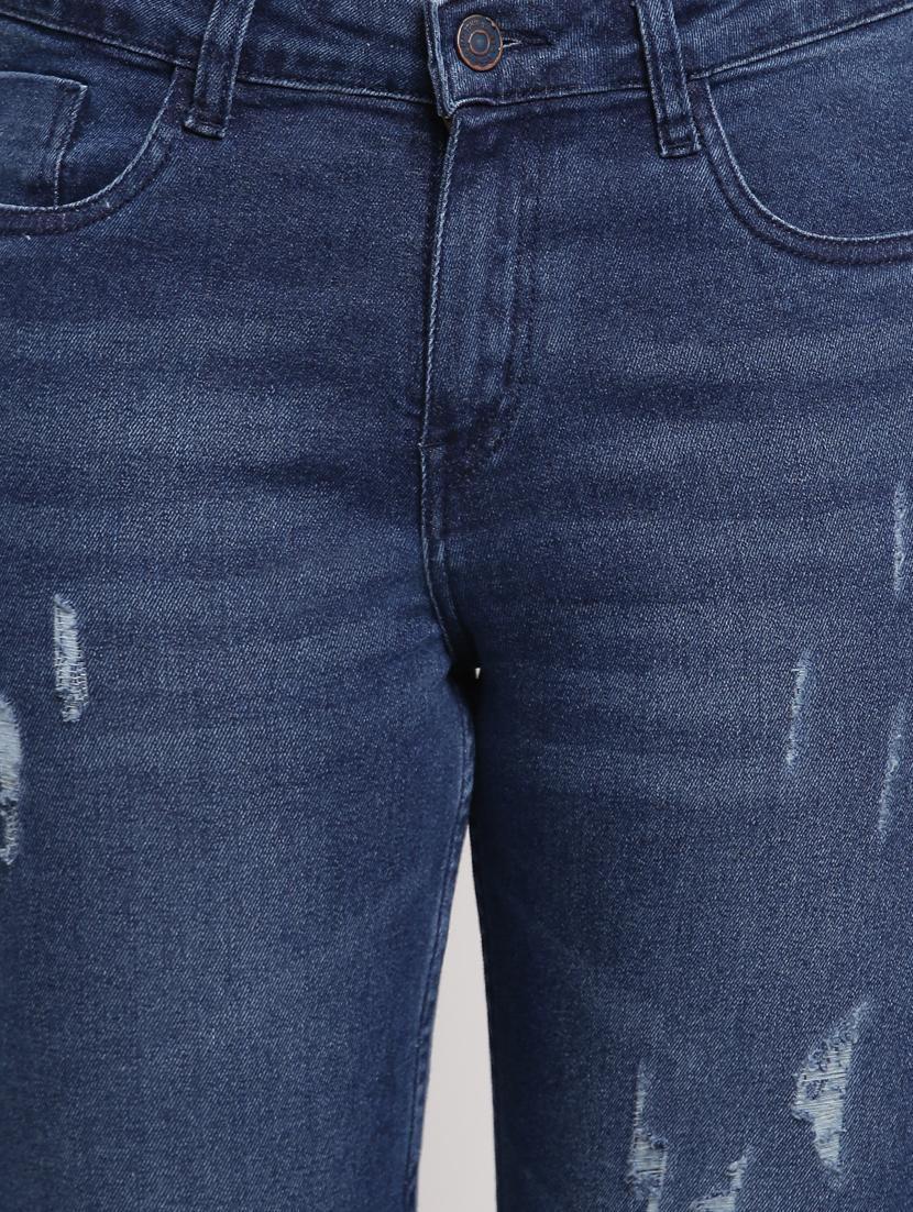 mid rise stone washed jean - 17822449 - Standard Image - 4