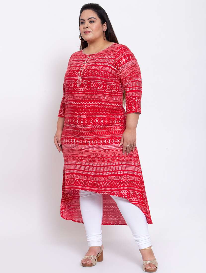 women's asymmetric kurta - 17823133 -  Standard Image - 1