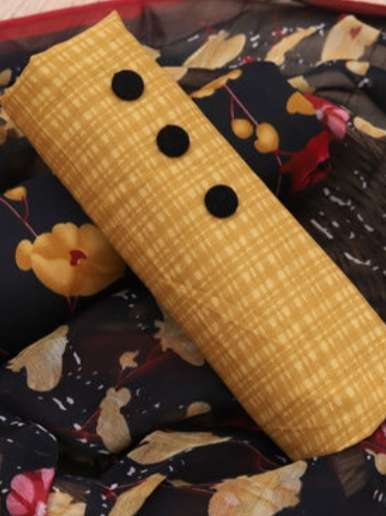 yellow semistitched suit - 17823805 -  Standard Image - 1