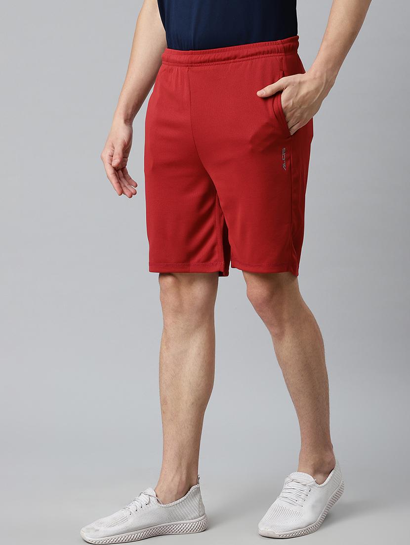 red solid shorts - 17824207 -  Standard Image - 1