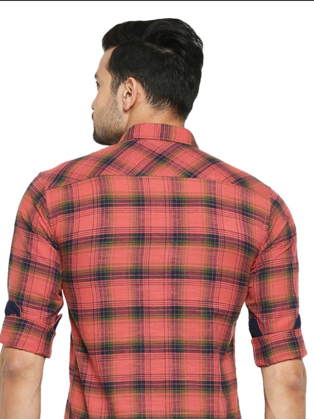 red cotton shirt - 17824778 - Standard Image - 1