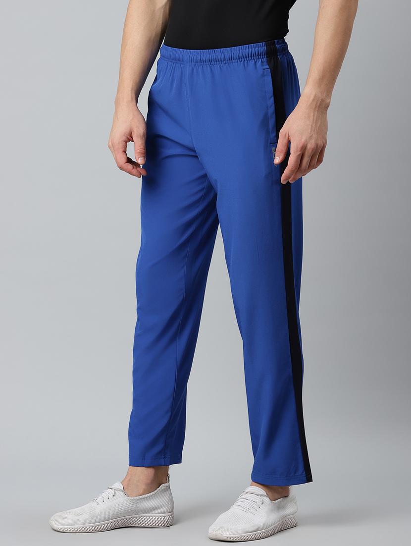 blue side taped full length track pant - 17825413 -  Standard Image - 1